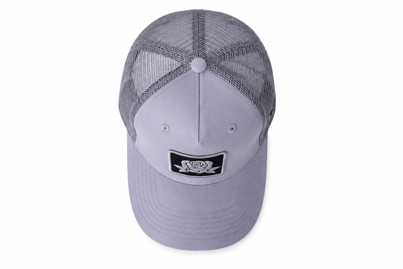 Silent Rose Signature Cap – Light Grey