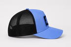 Silent Rose Signature Blue & Black Trucker Cap