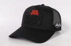 Silent Rose Heritage Black Trucker Cap