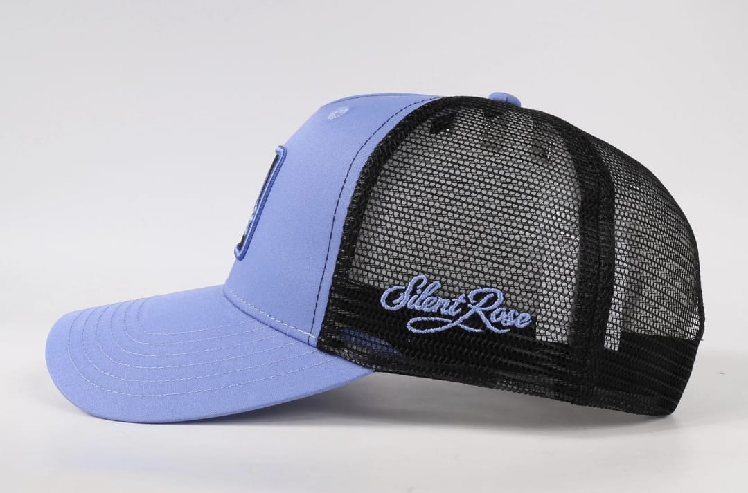 Silent Rose Signature Blue & Black Trucker Cap