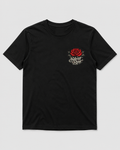 Silent Rose Cotton Printed T-Shirt