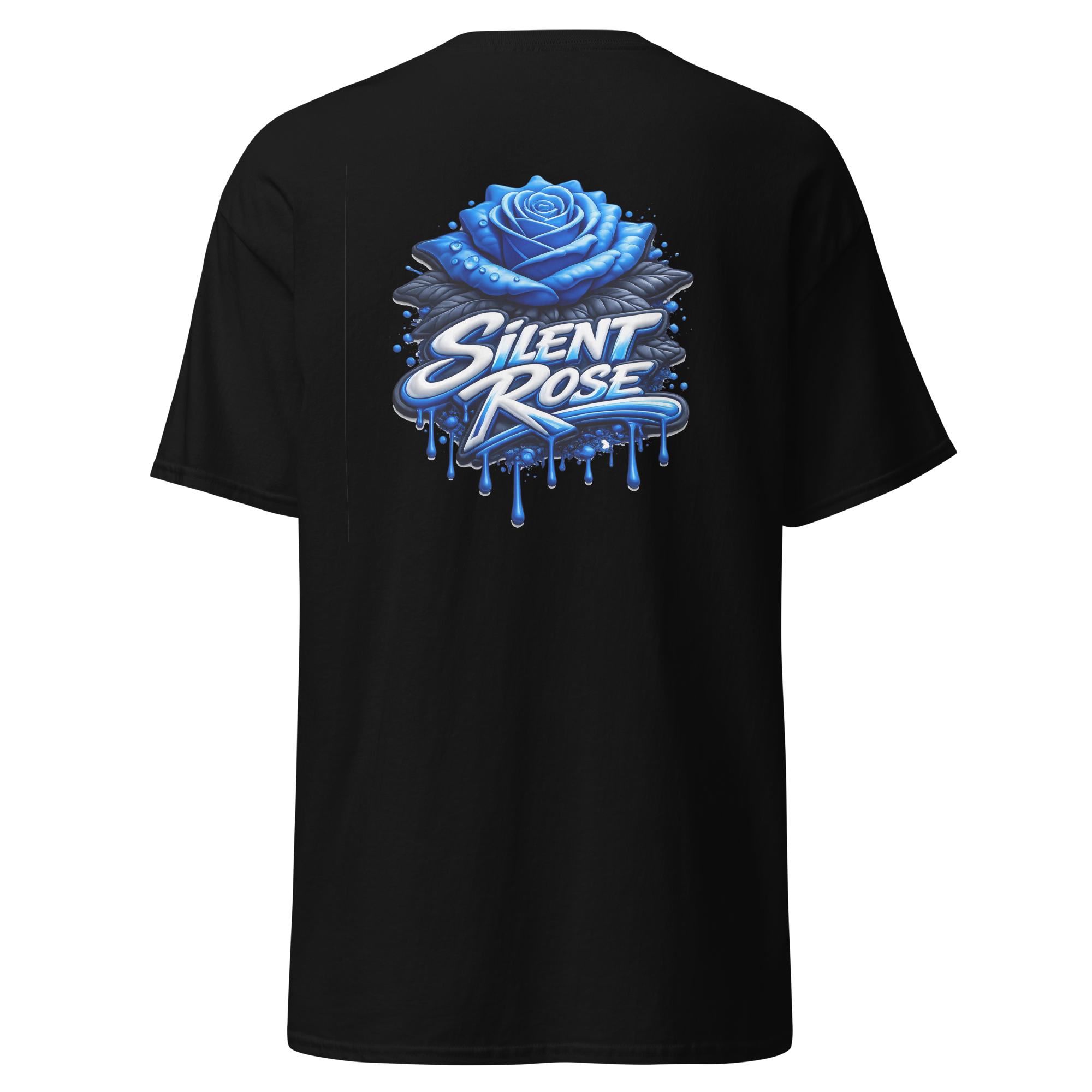 Silent Rose Bubble Blue Tee