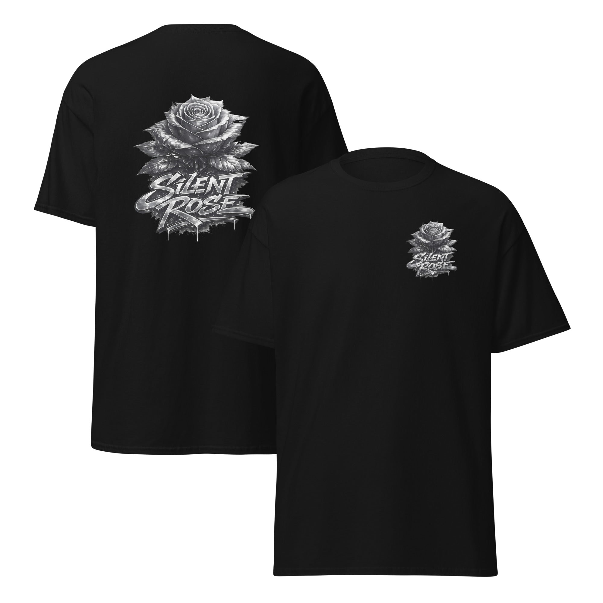 Silent Rose Silver Shadow Tee