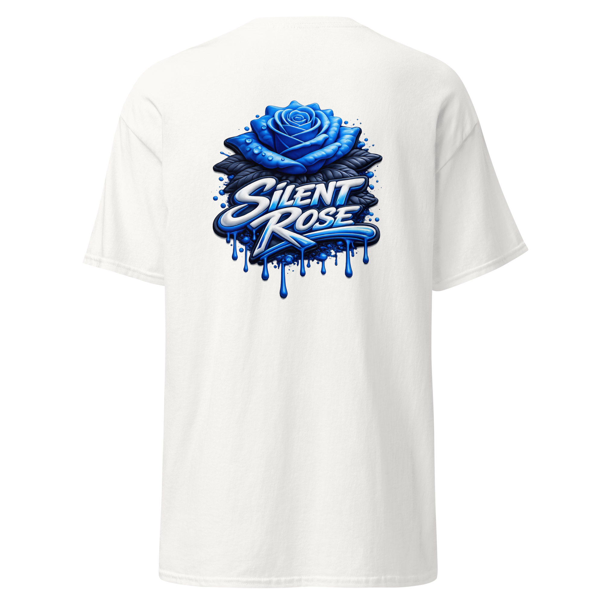 Silent Rose Bubble Blue Tee