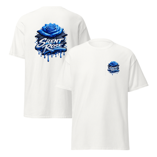 Silent Rose Bubble Blue Tee