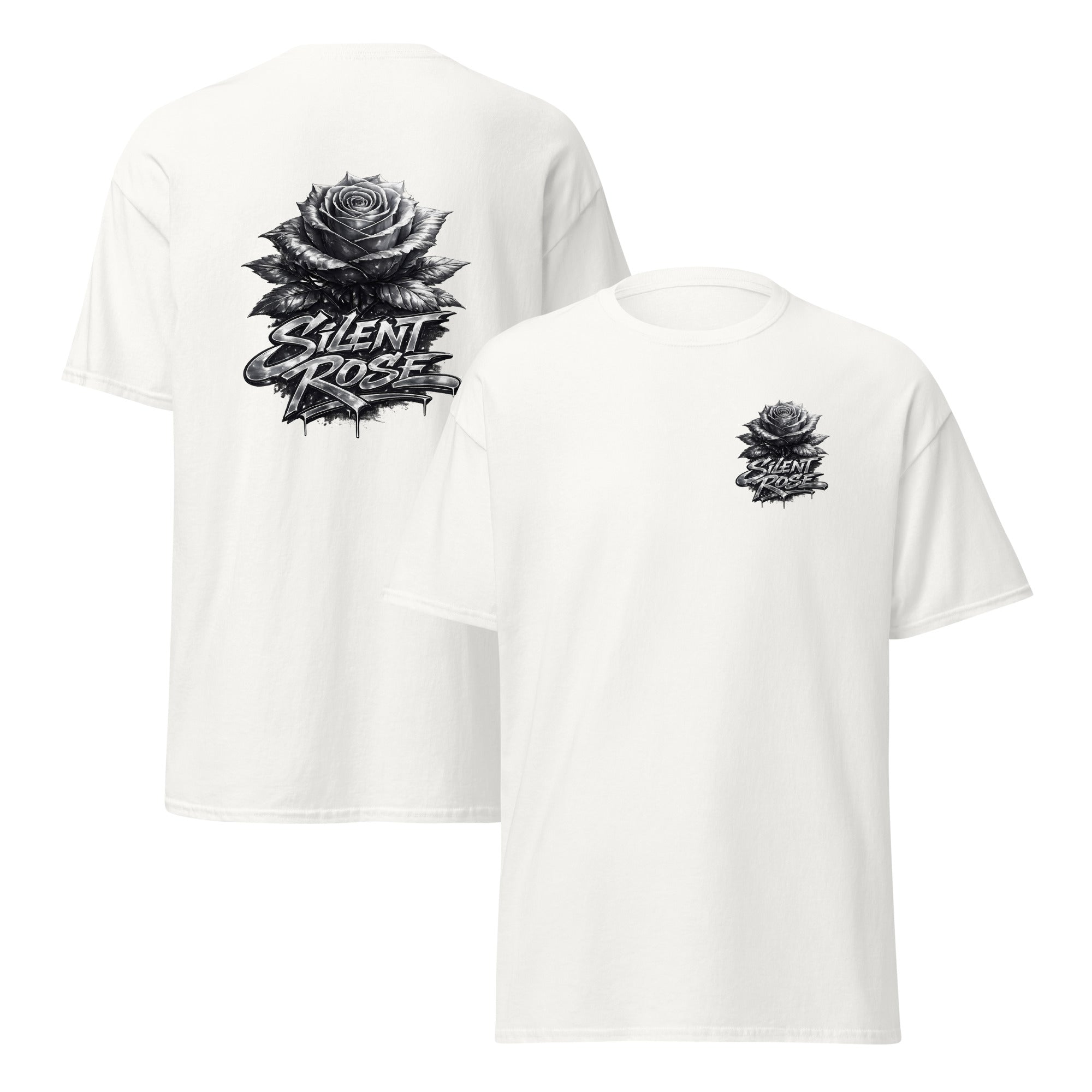 Silent Rose Silver Shadow Tee